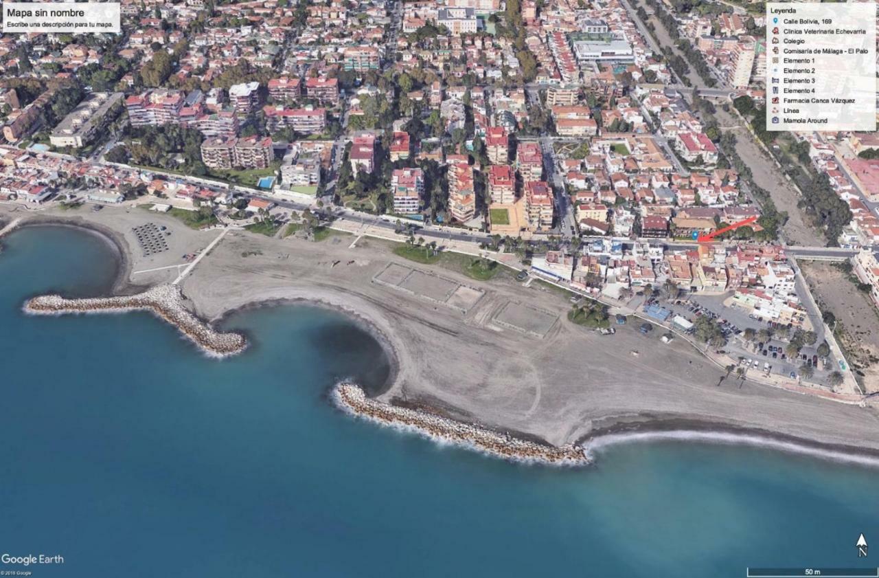 Apartamento Los Tres Soles Málaga Esterno foto